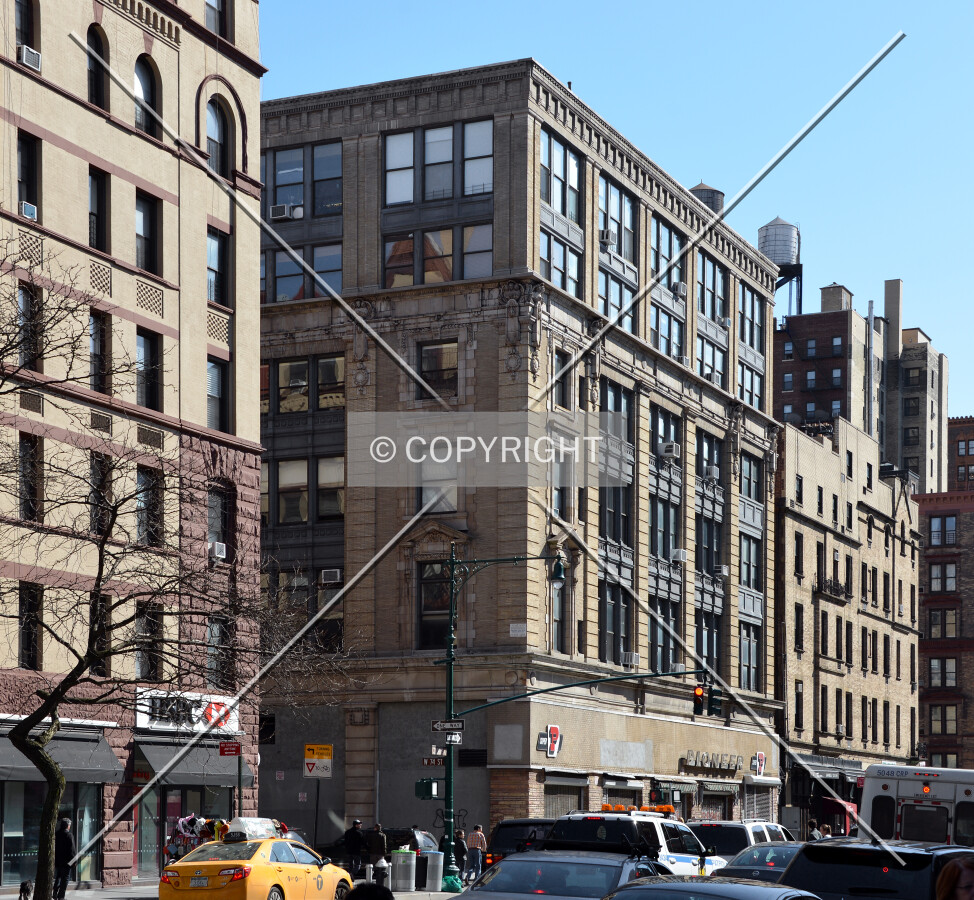 View from the north on Columbus Avenue