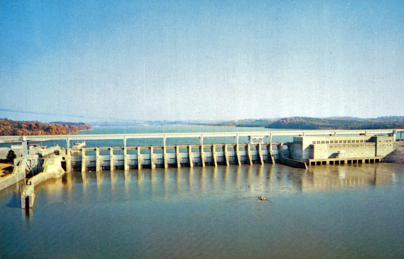 Vintage view from the west
