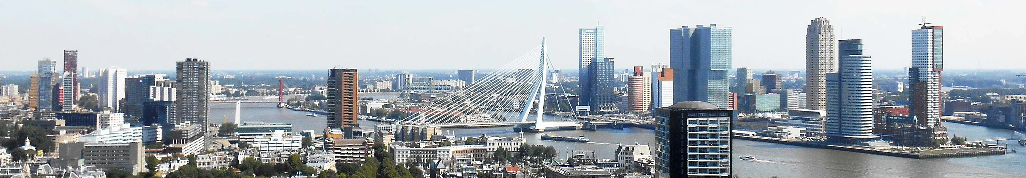 Panorama of Rotterdam