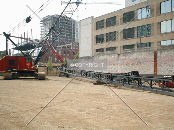 Construction equipment on site
