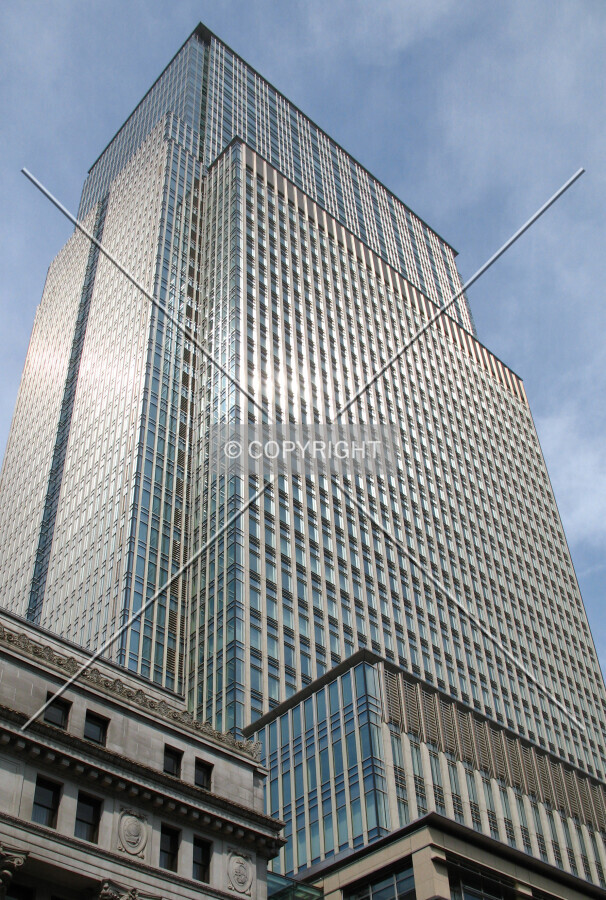 Looking up from the southeast