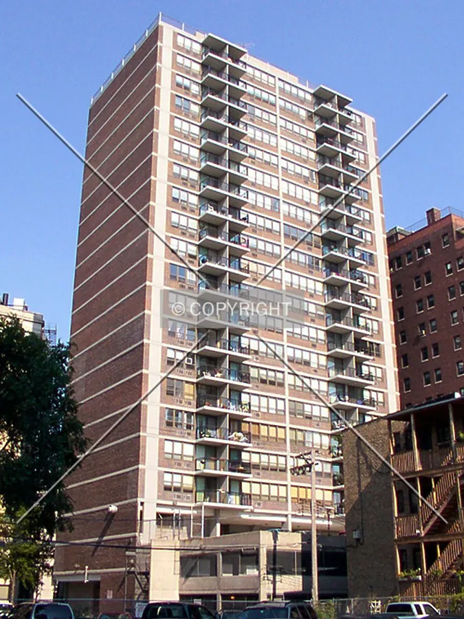Back side of the building from the northwest