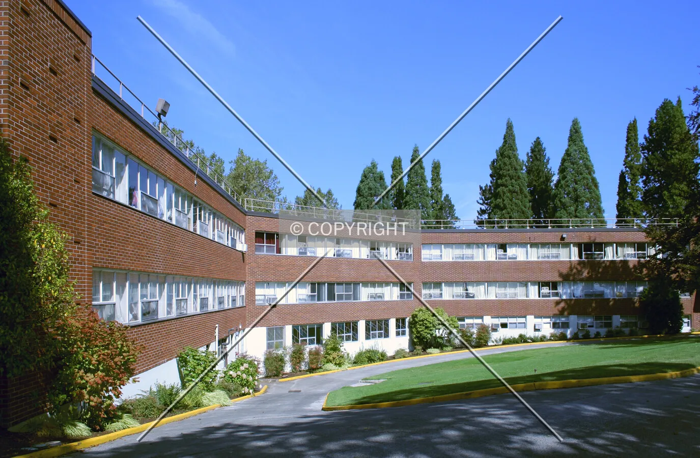 Northwestern view
