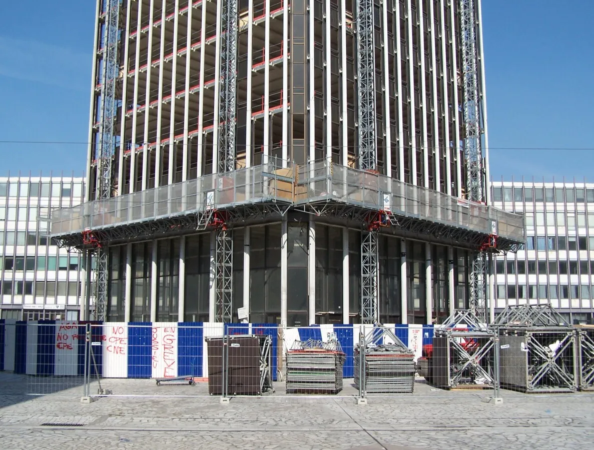 Reconstruction of the building