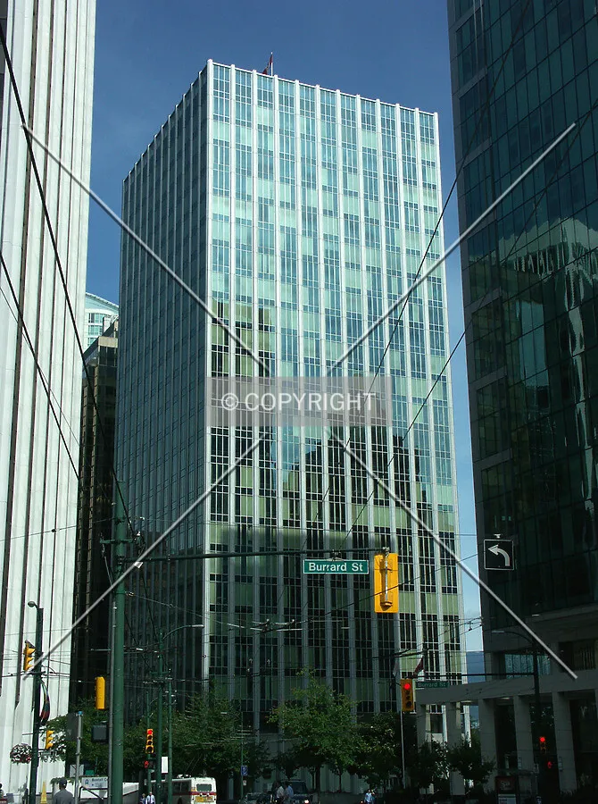 View straight down Pender Street