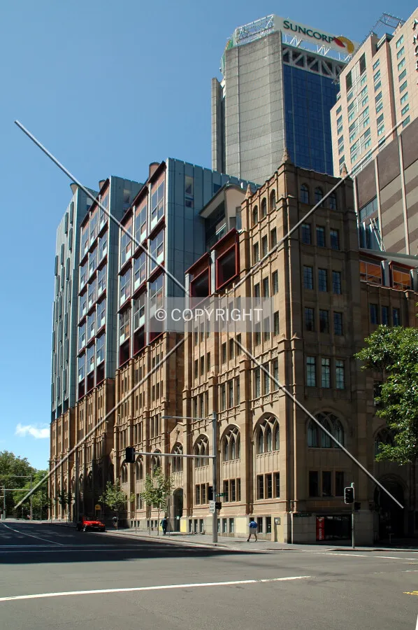View of the west side from York Street