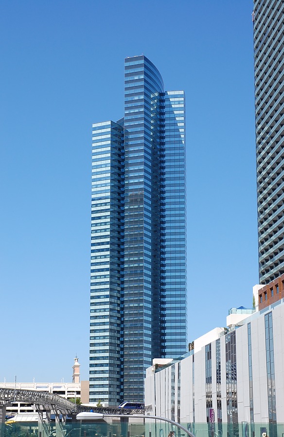 View from the east