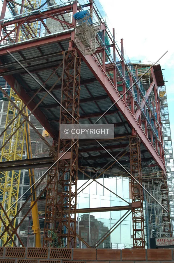 The space under the projection from south