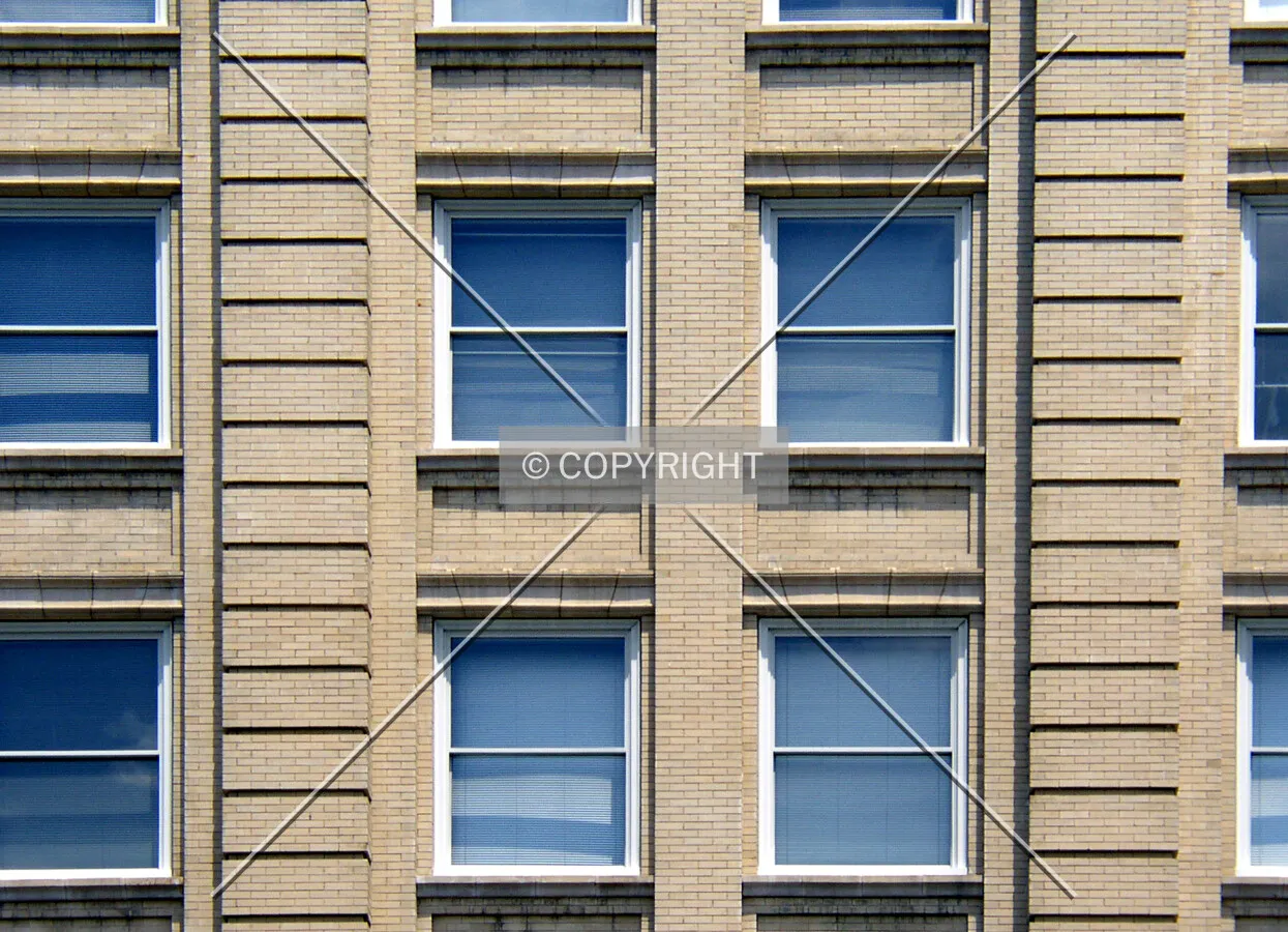 Detail of the western facade