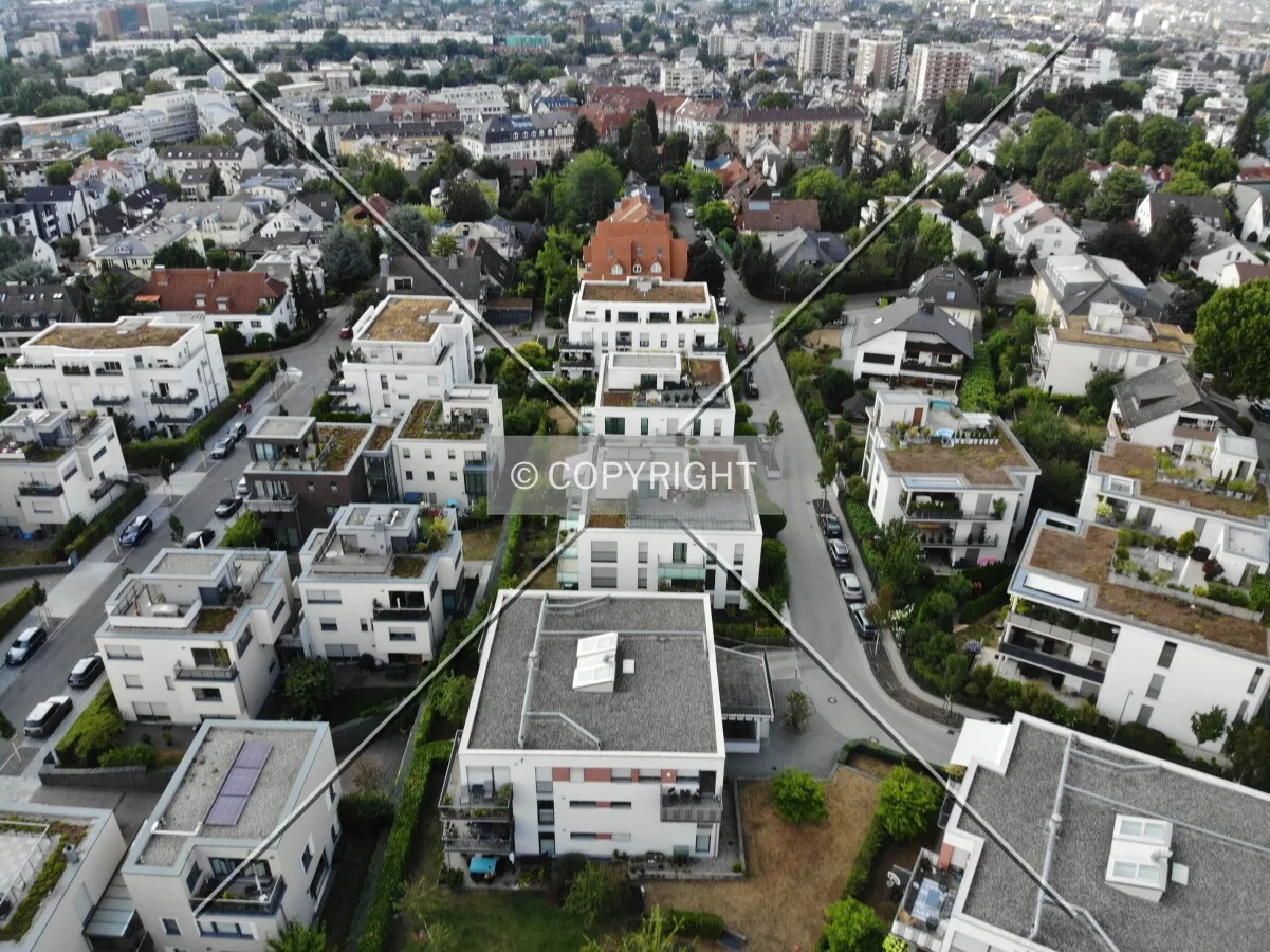Residential buildings in Frankfurt-Sachsenhausen