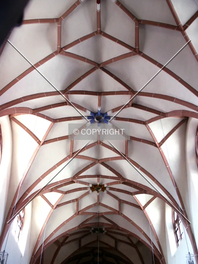 Ceiling of the nave