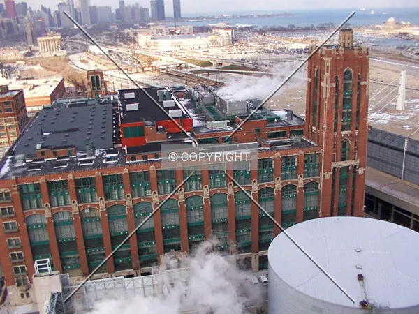 Looking down from the Hyatt Regency