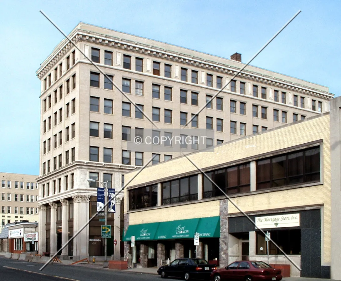 View from the southwest on State Street