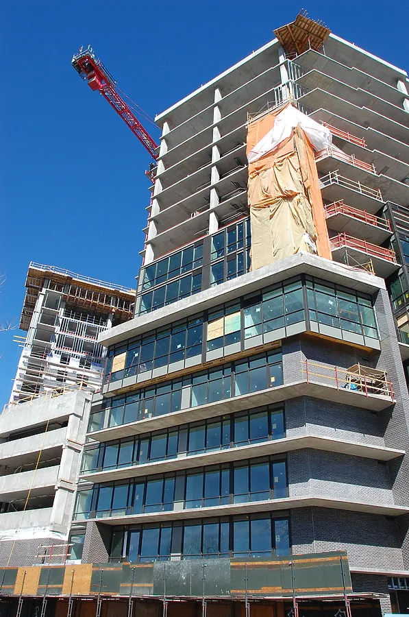 Looking northeast