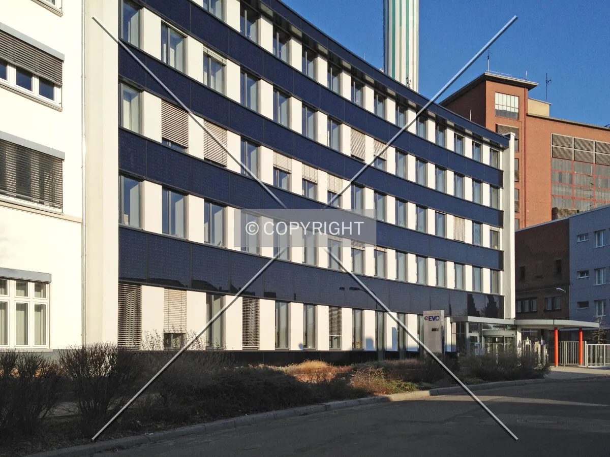 Photovoltaic panels covering the facade