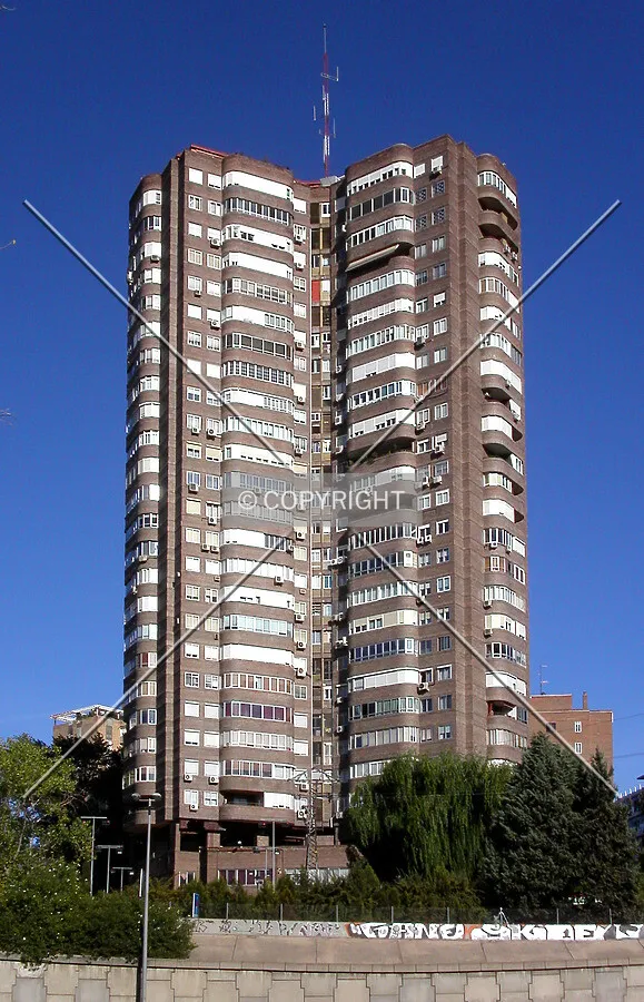 As seen from the western side