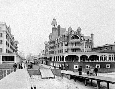 View from the south along Illinois Avenue(now Dr. Martin Luther King, Jr. Boulevard)
