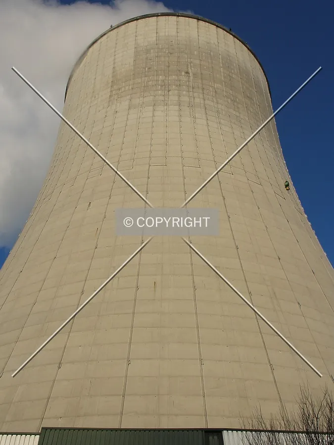 Looking up from the southeast