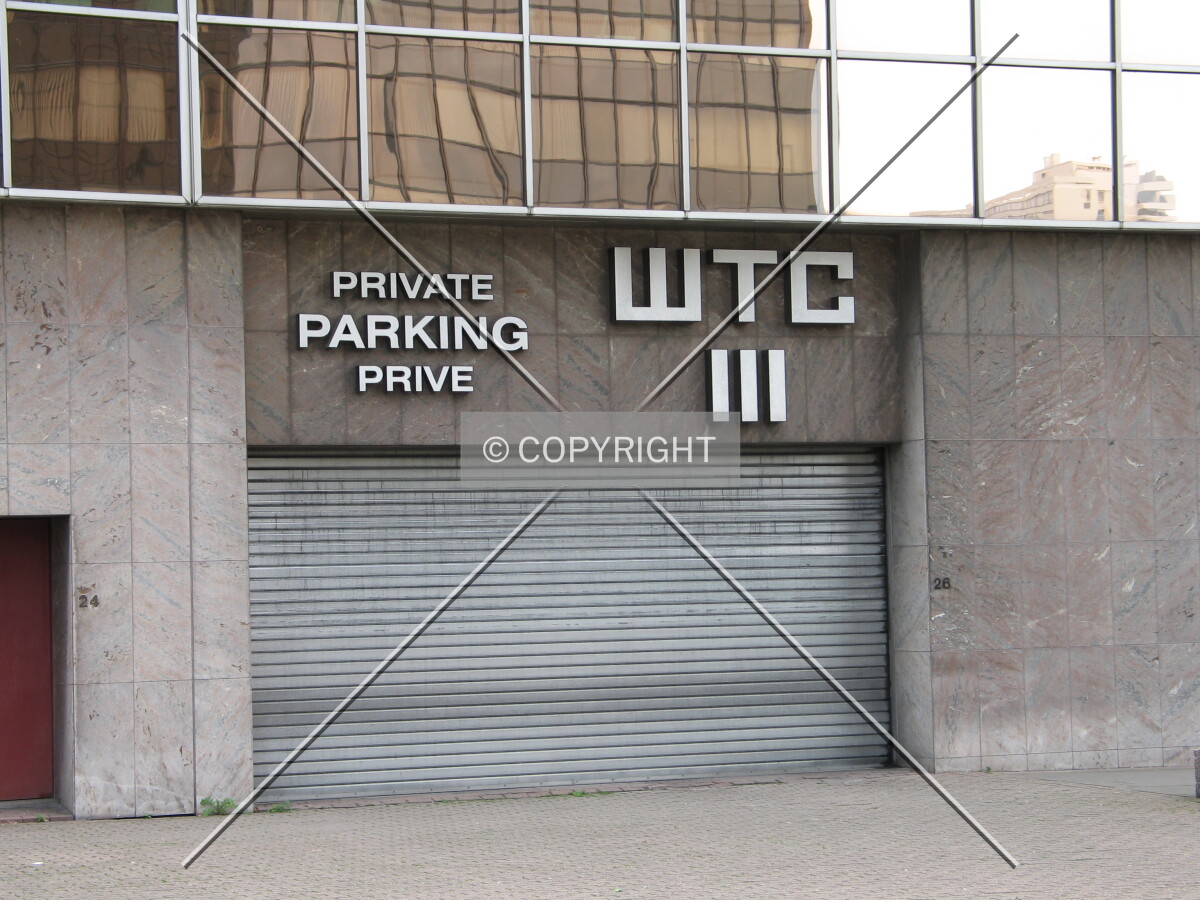 Parking entrance