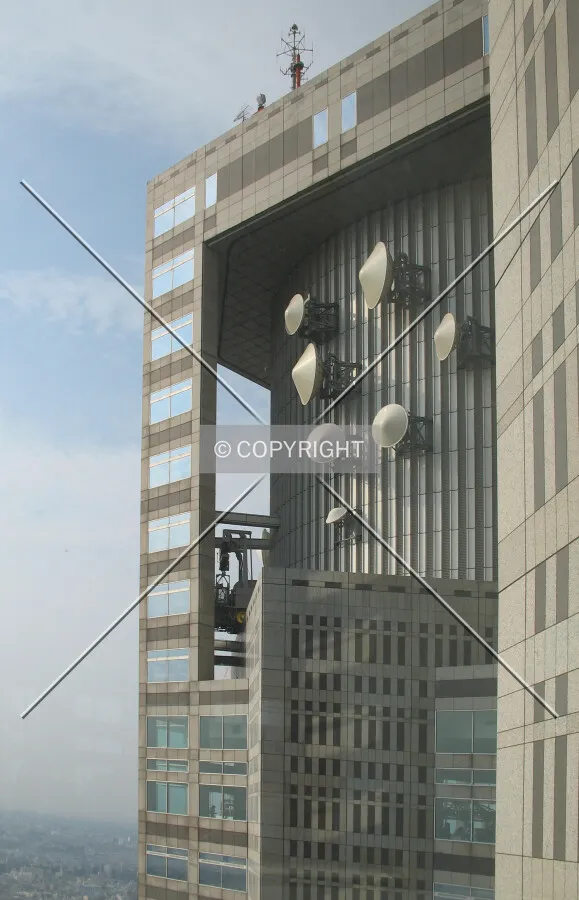 Communication equipment on the west side
