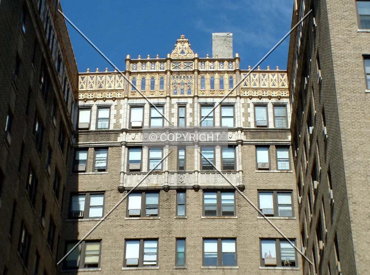 View from the east
