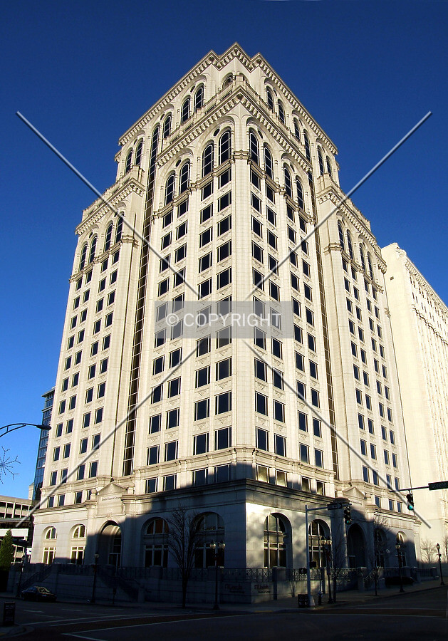 View from the southwest at Greene and Market streets