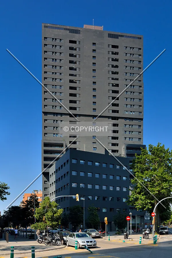 East side of the buidling