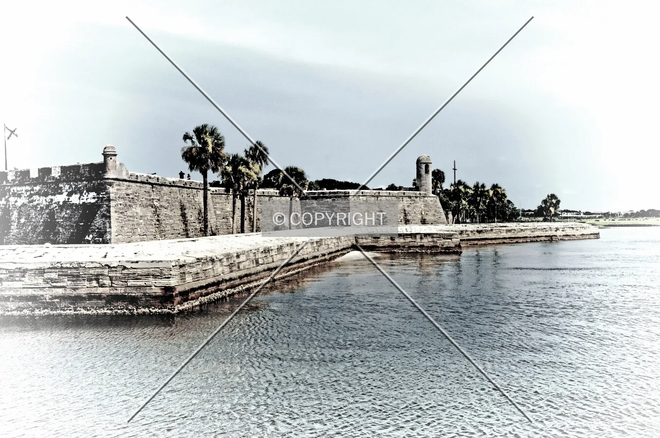 Castillo de San Marcos, St. Augustine, Florida, U.S.A.