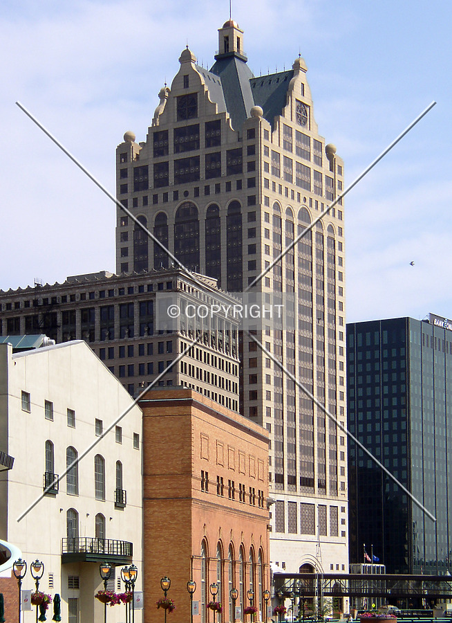 Looking south from Wells Street