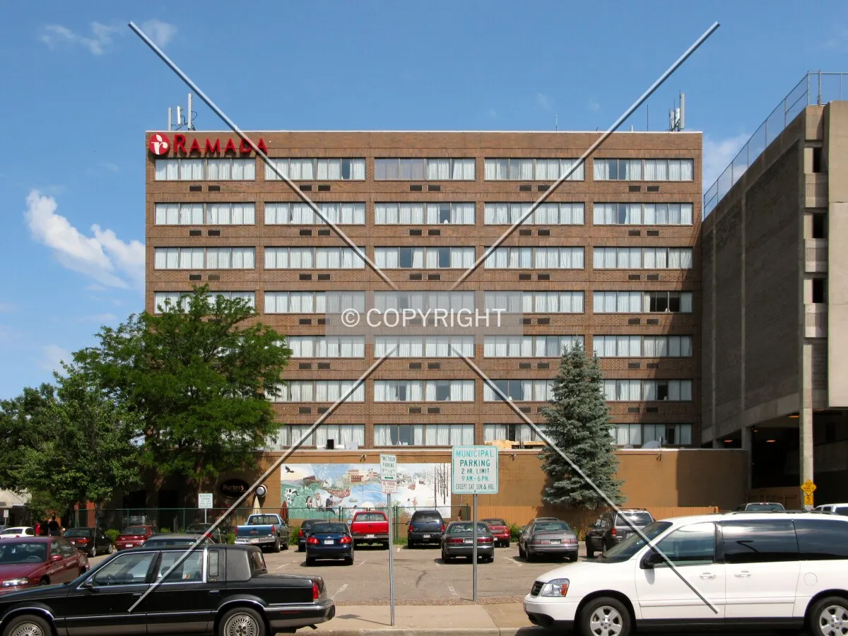 Full south elevation from East Grand Avenue