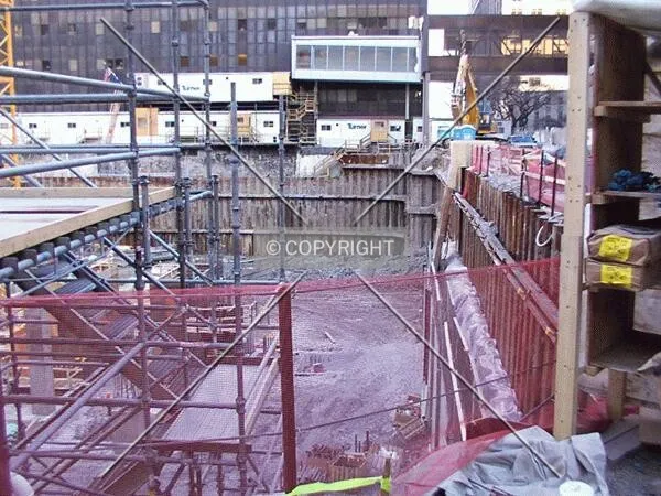 South edge of the site
