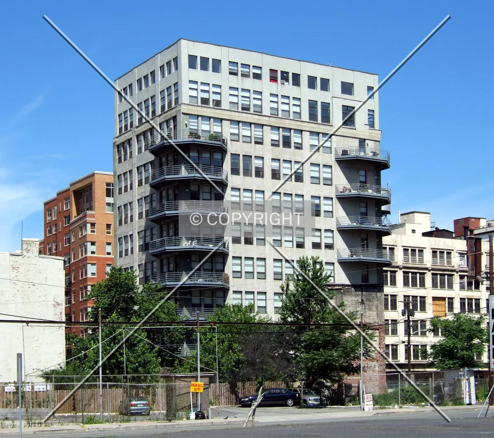 View from the southeast