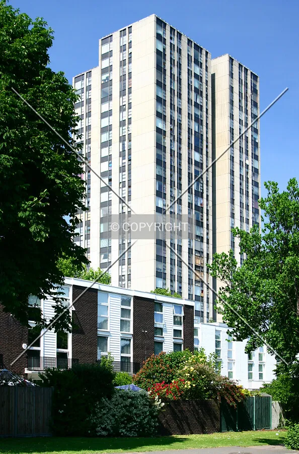 From Adelaide Road prior to re-cladding