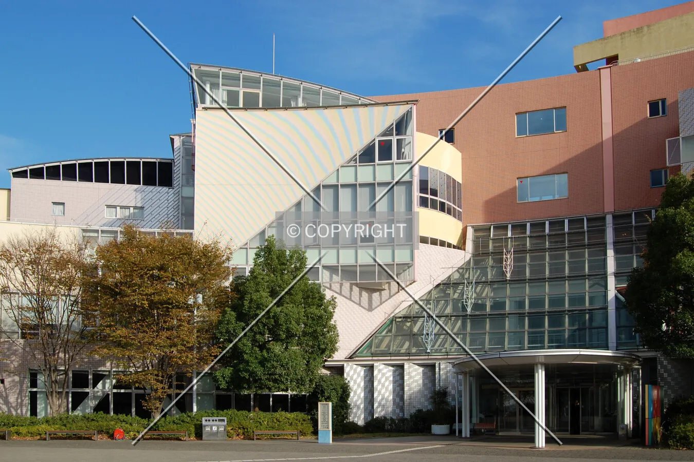 View from the west