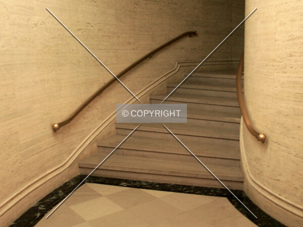 Entrance to the stairway from the lobby