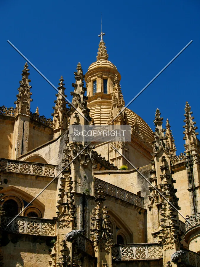 The dome from below