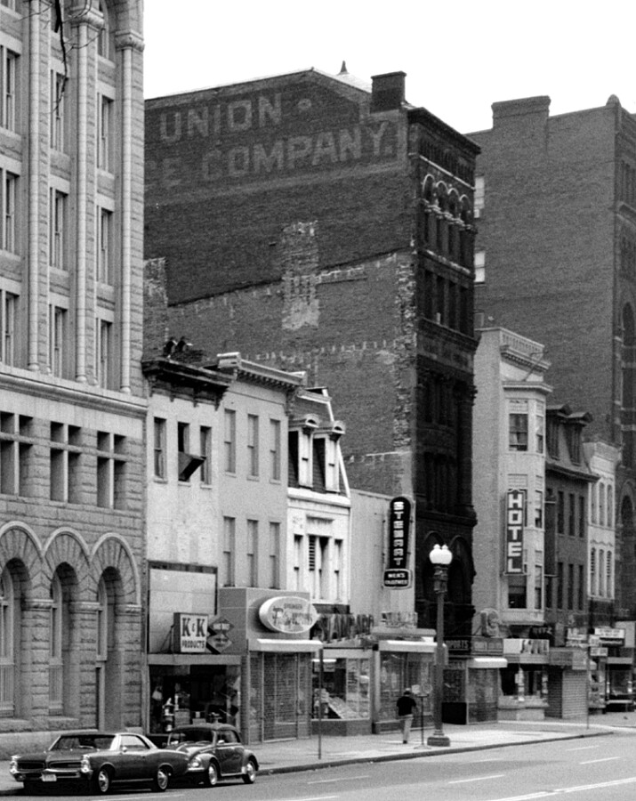 Vintage view from the northeast