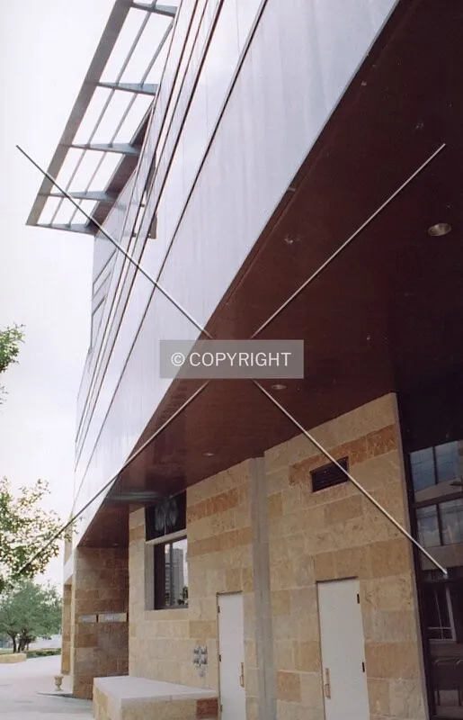 Facade detail on the east side