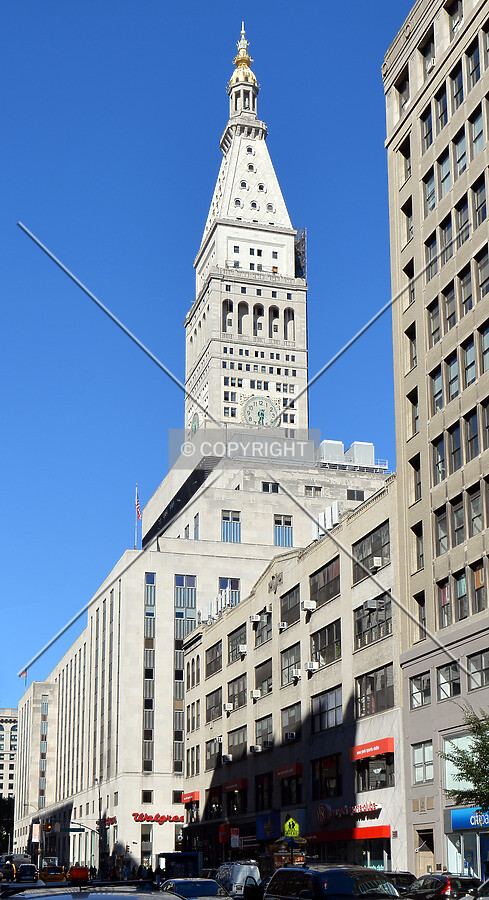 View from the southeast on 23rd Street