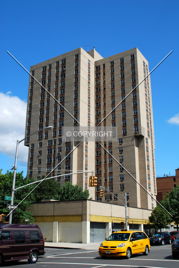 Viewed from the south on 5th Avenue