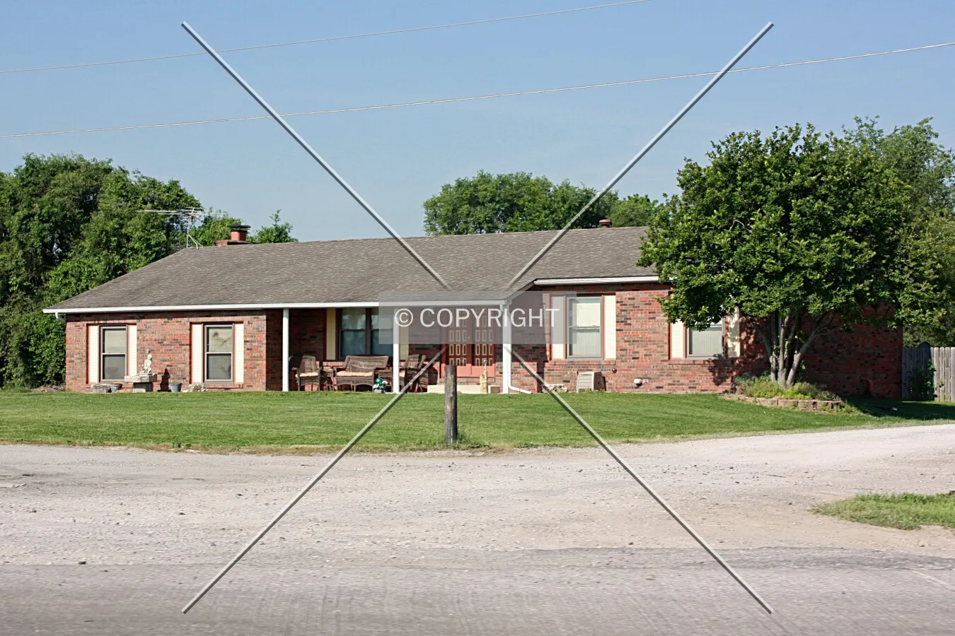 View from the northeast