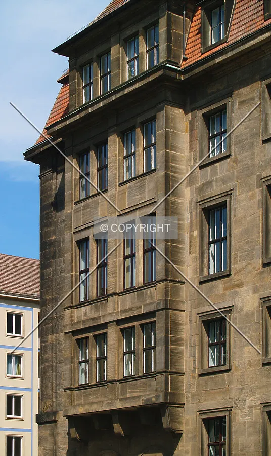 Detail of western facade