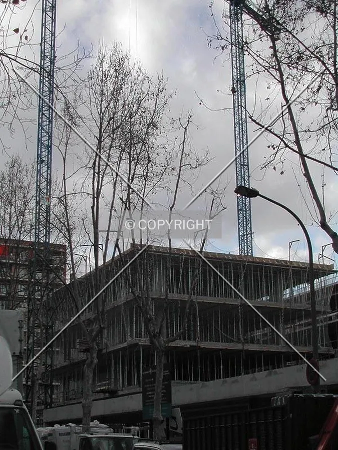Distant view of the building