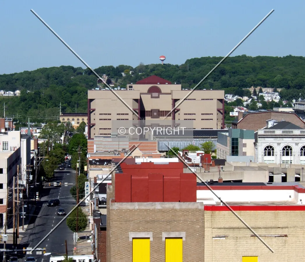 View from the southwest