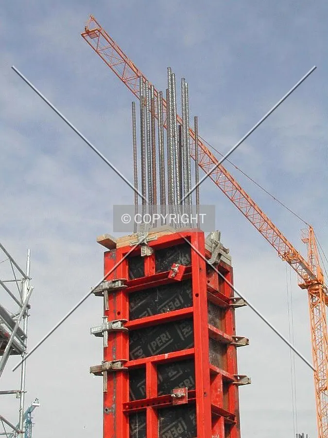 View of the structure