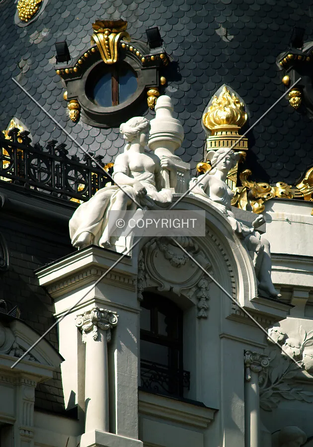 Window in the upper floor
