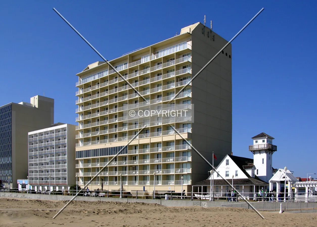 From the beach to the northeast