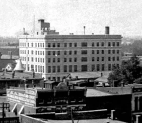 Vintage view from the south