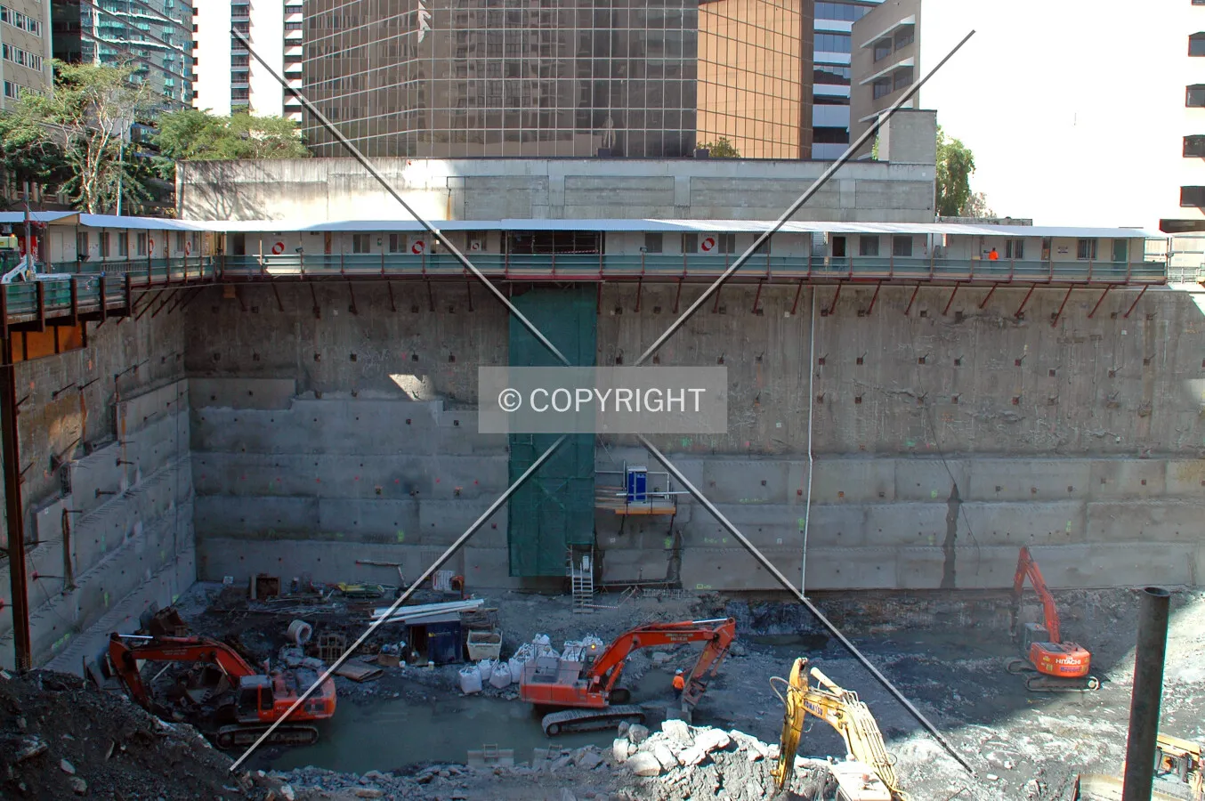 Site excavation