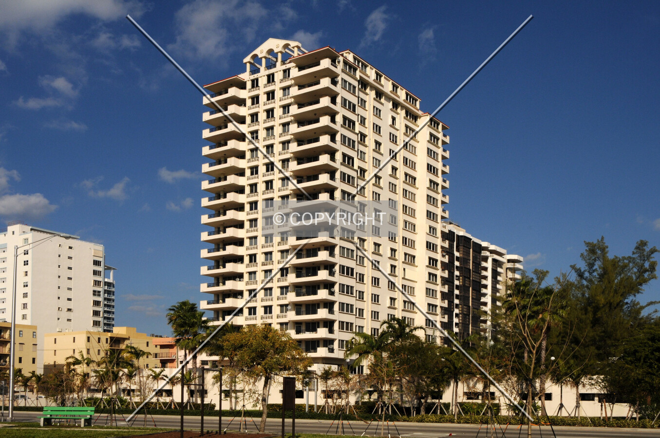 View from the southwest